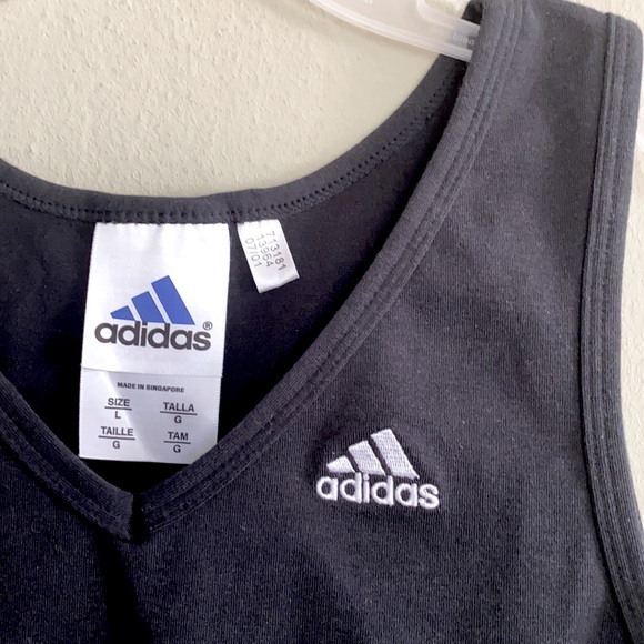 ADIDAS WOMANS CROP TANK TOP - Picture 3 of 4